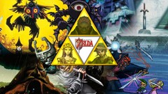 the legend of zelda zelda link collage video games Skull Kid