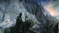 the lord of the rings john howe fantasy art horse Nazgûl