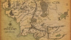 the lord of the rings Map Middle-Earth