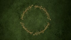 the lord of the rings Movies green background
