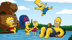 The Simpsons Homer Simpson cartoon Bart Simpson Lisa Simpson