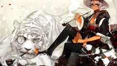 tiger thigh highs original characters Anime