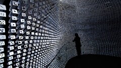 tiles silhouette surreal