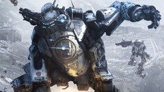titanfall mech video games video game art science fiction