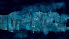 Titanic wreck underwater ship vehicle