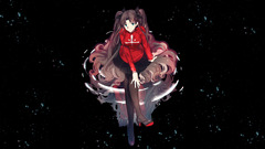 tohsaka rin fate series fate stay night anime girls Anime