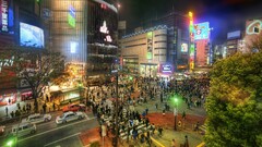 Tokyo cityscape urban