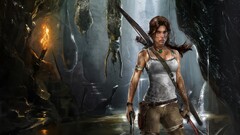 tomb raider artwork video games video game girls square enix