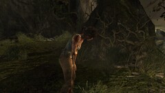 tomb raider lara croft screen shot blood video games