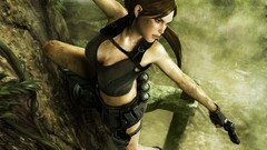 tomb raider lara croft video games artwork