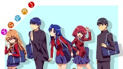 toradora anime girls Anime kushieda minori school uniform