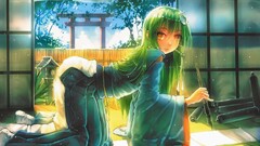 touhou anime girls Anime kochiya sanae