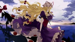 touhou anime girls yakumo yukari Anime fantasy art fantasy girl