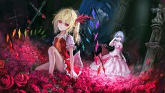 touhou flandre scarlet remilia scarlet anime girls Anime