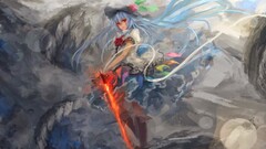 touhou hinanawi tenshi anime girls Anime