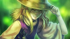 touhou smiling moriya suwako blonde anime girls Anime
