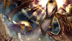 touhou snake fantasy art