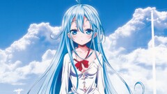 touwa erio Anime anime girls sky denpa onna to seishun otoko