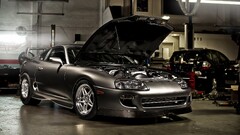Toyota supra Car Toyota vehicle black cars Japanese cars