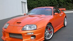 Toyota supra Toyota Car orange cars vehicle