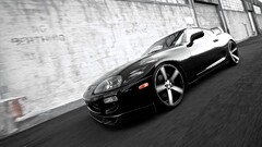 Toyota supra Toyota Car tuning vehicle black cars