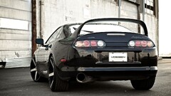 Toyota supra Toyota Car vehicle black cars