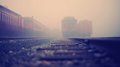 train mist railway