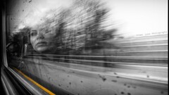 train Women face vehicle