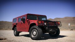 Transport Car vehicle Hummer red cars