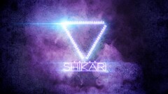 triangle digital art colorful