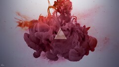 triangle smoke digital art