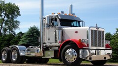 trucks vehicle outdoors