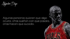 typographic portraits Michael Jordan basketball chicago bulls
