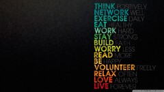 Typography digital art motivational