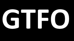 Typography Minimalism Fuck simple