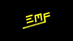 Typography Music Minimalism yellow black background black