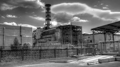 Ukraine apocalyptic monochrome radioactive