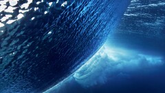 underwater waves national geographic blue water