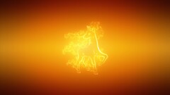 unicorns Fractalius yellow background