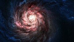 universe galaxy Space Stars spiral galaxy space art planet