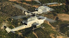 USMC Bell AH-1 SuperCobra military vehicle military aircraft
