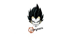 vegeta Dragon Ball Z super saiyan Anime Crossover mask Anonymous