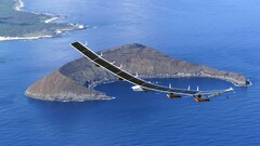 vehicle aerial view solar power solar panel Aircraft