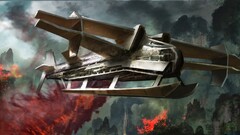 vehicle digital art futuristic