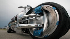 vehicle dodge tomahawk wheels low-angle