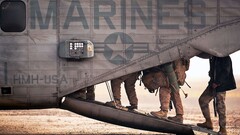 vehicle Marines airplane soldier United States Marines USA sand