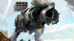 vehicle science fiction artwork