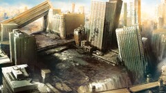 video games apocalyptic building cityscape