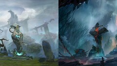video games Dota 2 collage