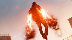 video games Infamous screen shot